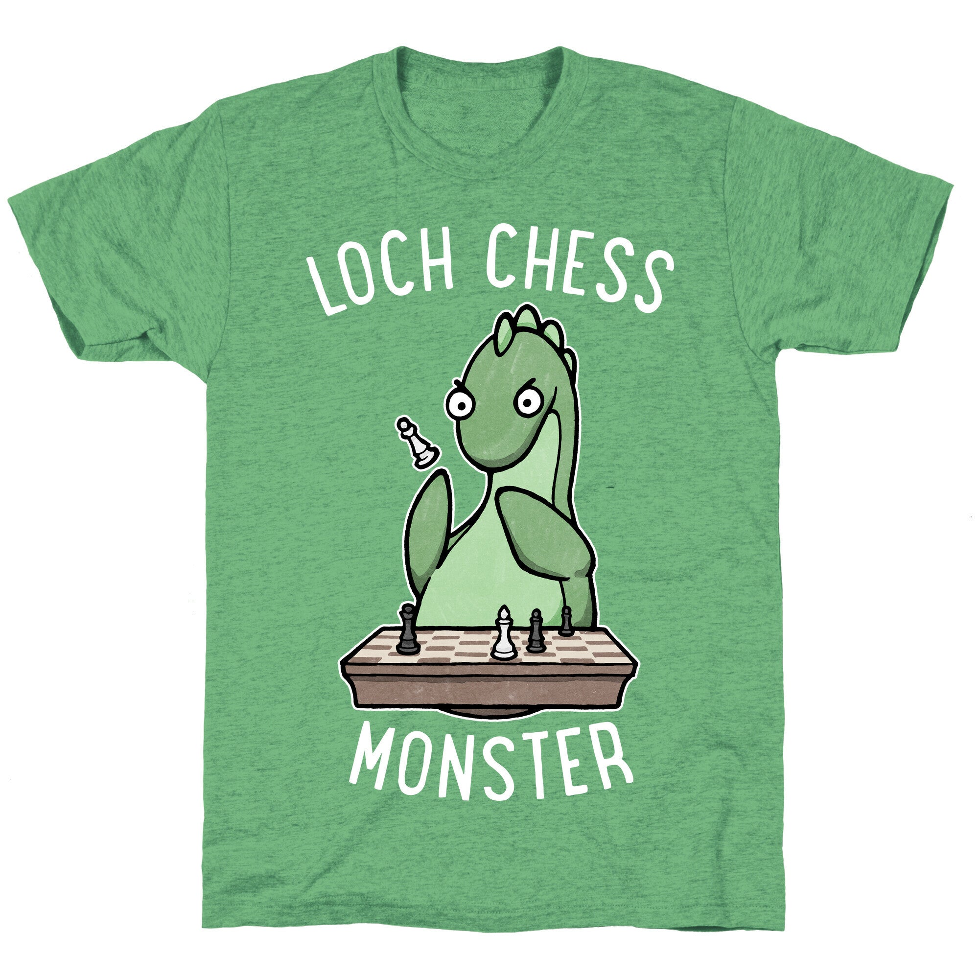 Loch Chess Monster Unisex Triblend Tee